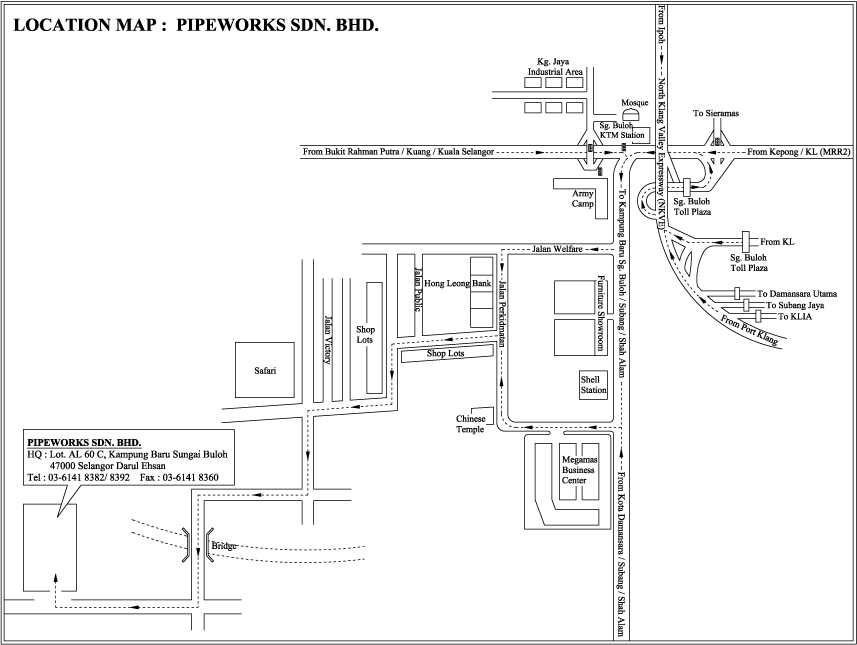 Pipeworks Sdn Bhd, mild steel pipes, pipeworks, pipework